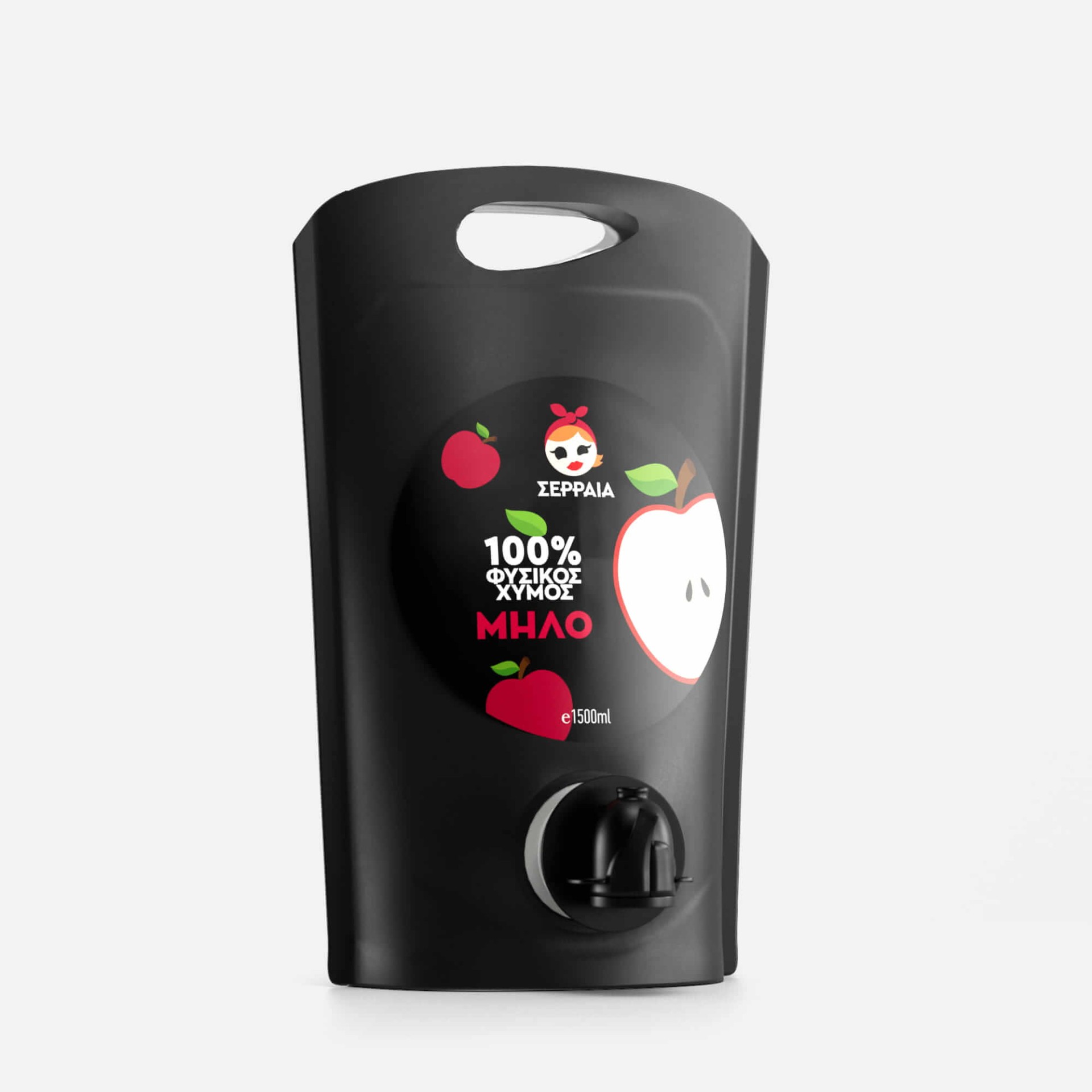 Ασκος Χυμος Μηλο 1,5lt Σερραια